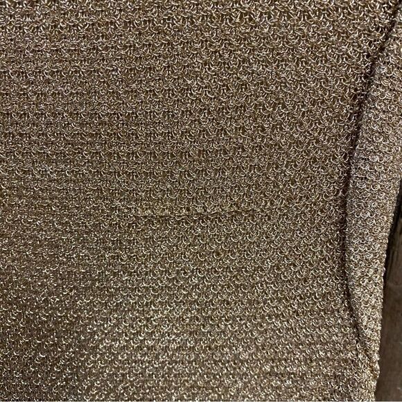 DEVON WINDSOR Maxine Dress Marigold
Gold knit metallic cut out Backless NWT S - Picture 11 of 14